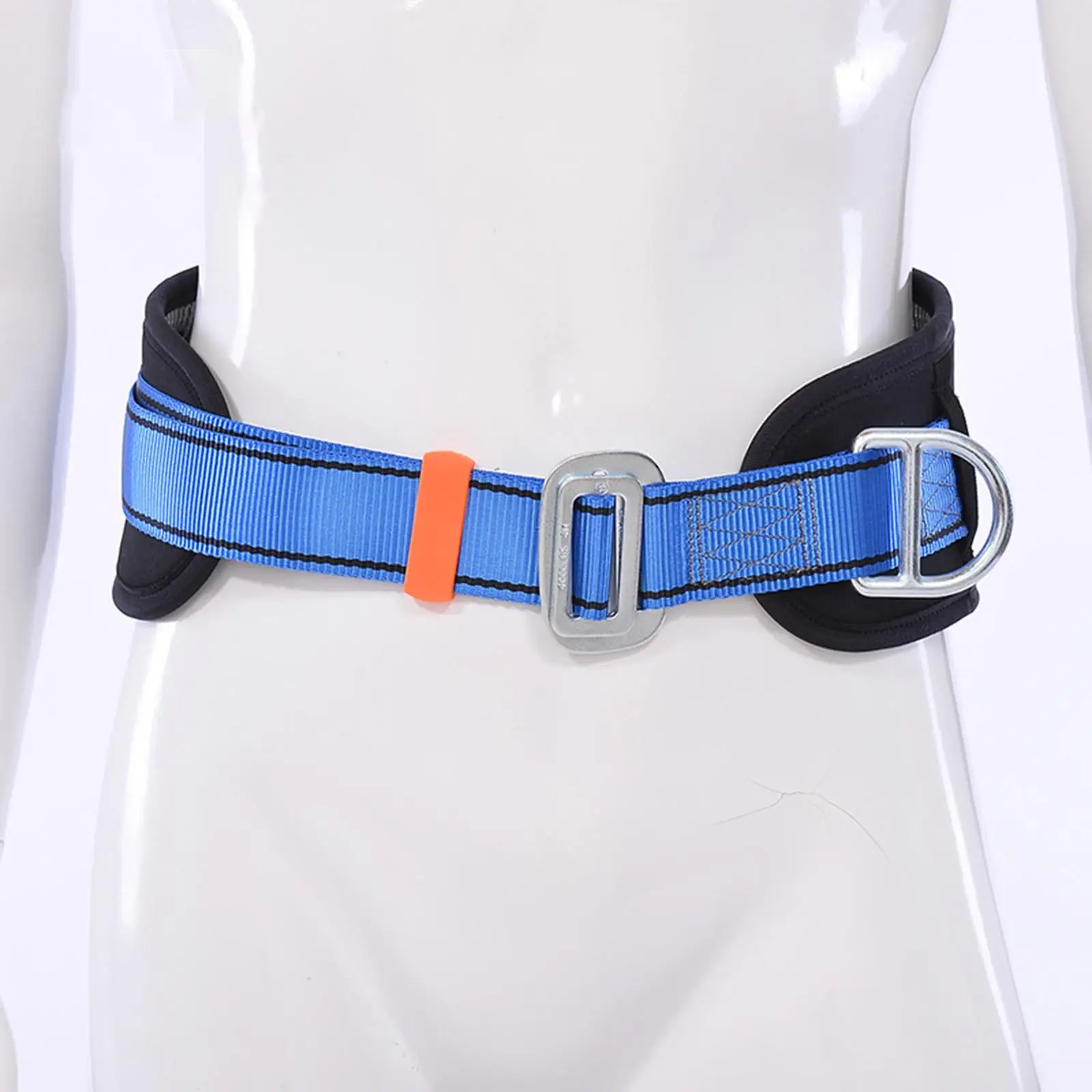 

1x Single Hanging Point Lanyard Anti Falling Personal Waist Support Portable Safety Harness Belt for Aerial Work Climbing