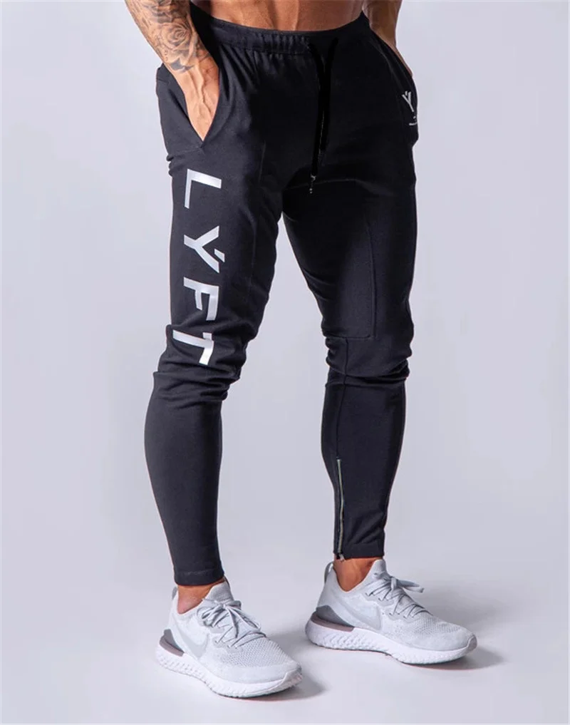

New Jogging Pants Men Sport Sweatpants Running Pants GYM Pants Men Joggers Cotton Trackpants Slim Fit Pants Bodybuilding Trouser