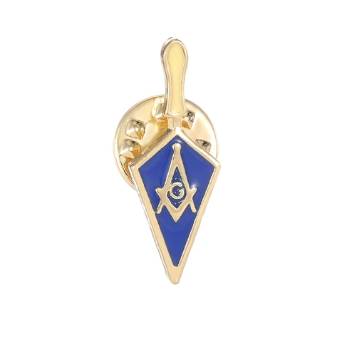 Новая эмалированная брошь с логотипом масона, булавка с масонскими символами для одежды, ювелирные украшения