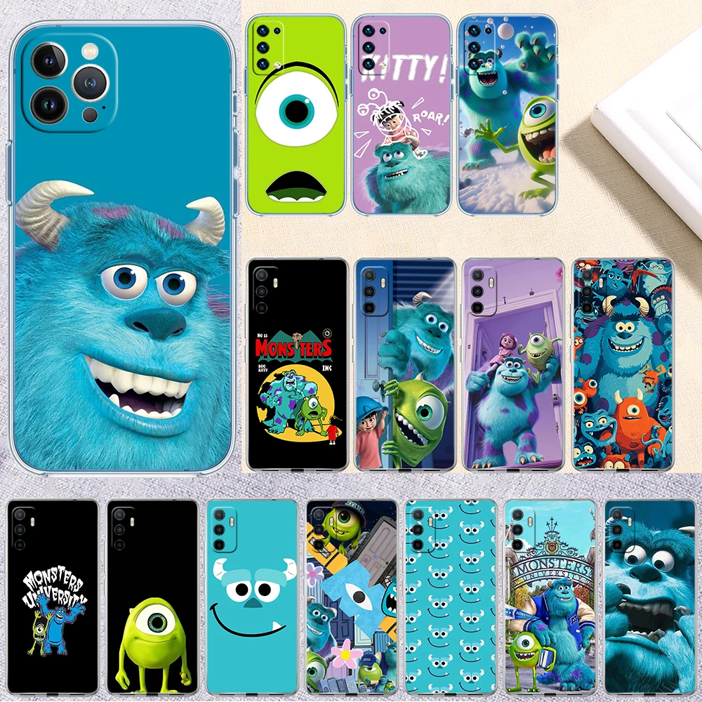 Фото Прозрачный чехол для телефона ED30 Monsters Inc Sullivan для Motorola Moto Edge 20 30 40 50 S30 Fusion Ultra Pro Neo Lite №2