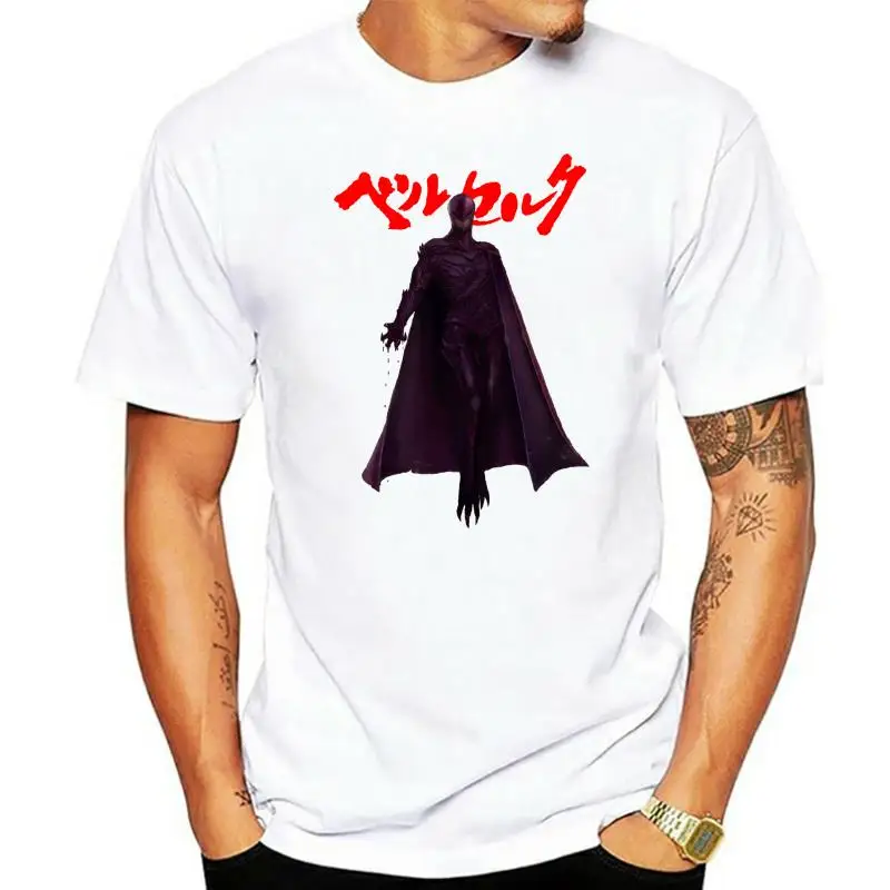 

New Fashion Cool Casual T Shirts Griffith Artwork Guts Anime Manga Style Men's woman's Available White Summer Tee Shirt