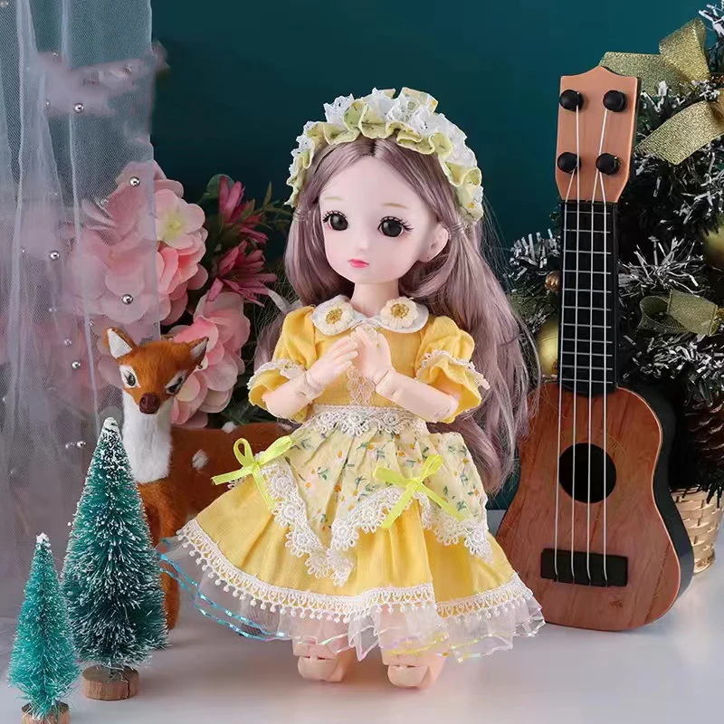 

Шарнирная кукла принцессы 30 см, детская игрушка для девочек