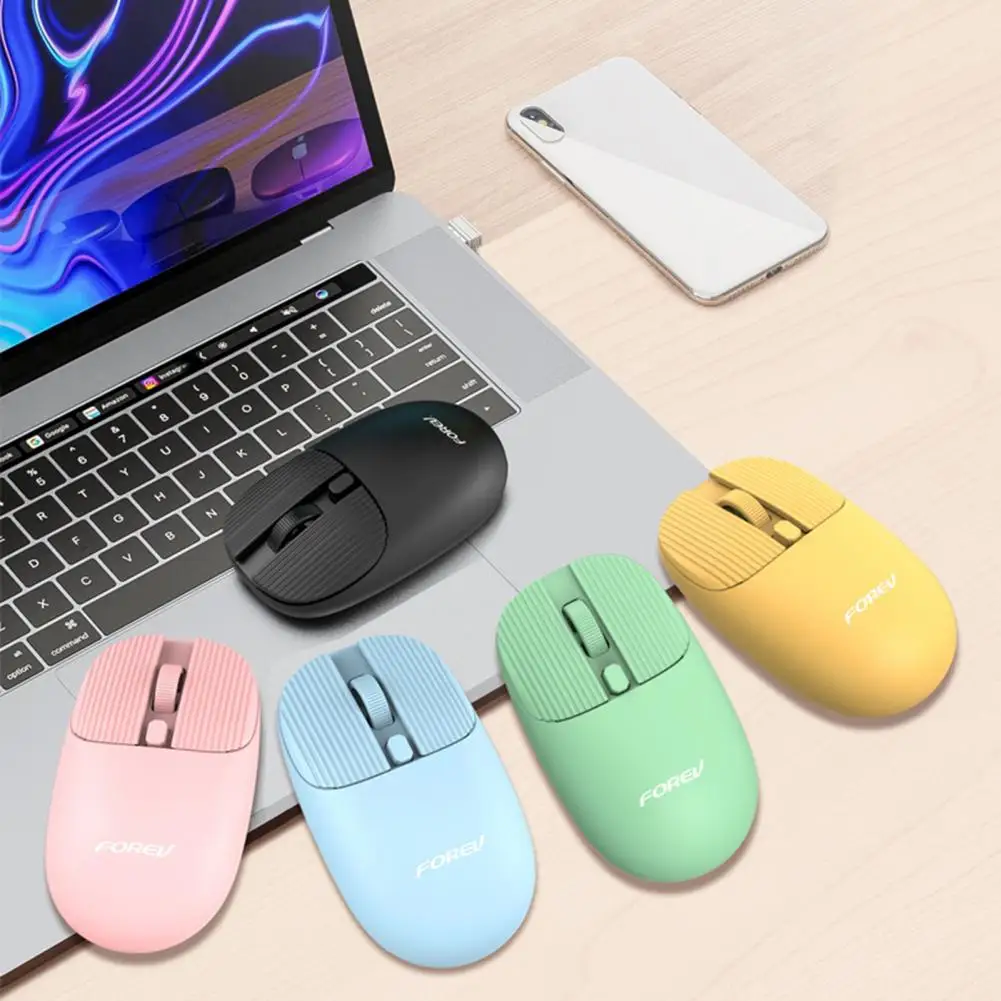 

Stylish Driver-free Power-saving Quick Response 2.4G Bluetooth-compatible Mouse for Business Office Mouse Wireless Mouse