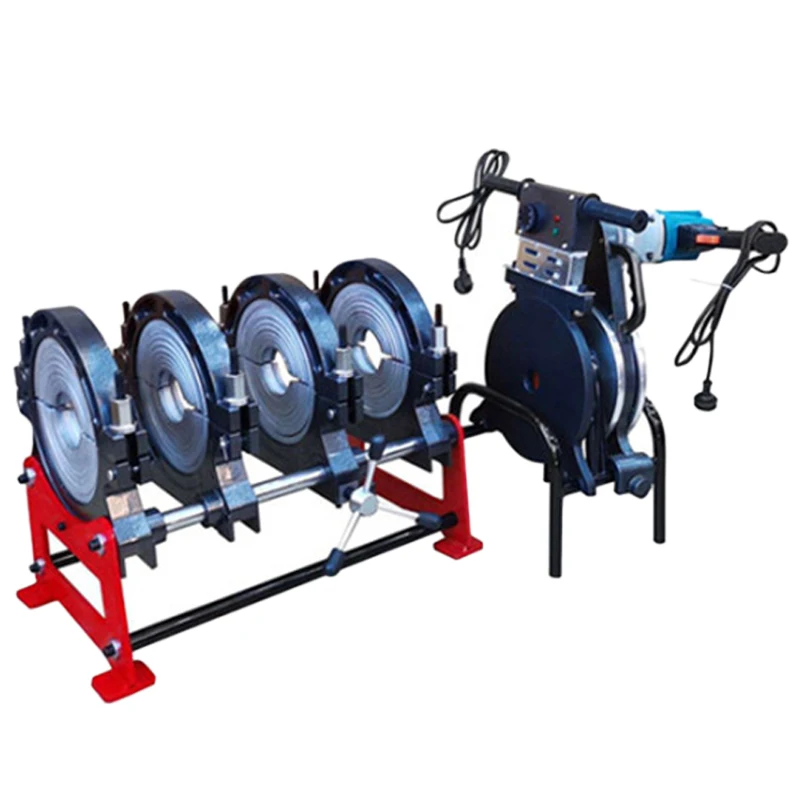 

WHAMX pe pipe hot melt 90mm to 250mm butt fusion welding machine hdpe pipe