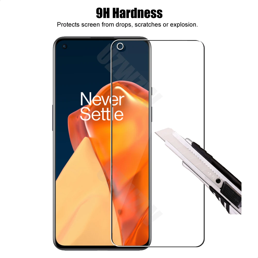 For OnePlus Nord CE 2 5G N200 N100 N10 Nord 2 5G 9 9R One Plus 8T Plus 7 7T 6 6T 5 5T Protective Tempered Glass Screen Protector