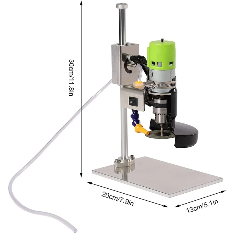 6000 об/мин Электрический Резак для стеклянных бутылок всех форм шлифовки