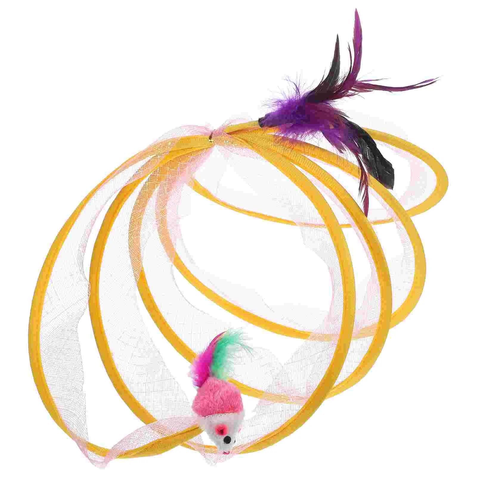 

Interesting Cat Toys Cat Tunnel Toys Funny Folded Cat Tunnel Toys Household Cat Playthings