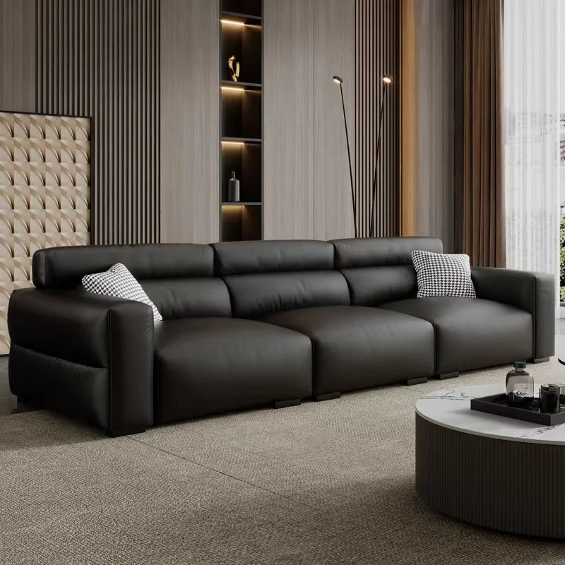 

Black Modern Couch Living Room Nordic Waterproof Floor Lazy Sofas Dining Library Salon Para El Hogar House Furnishings
