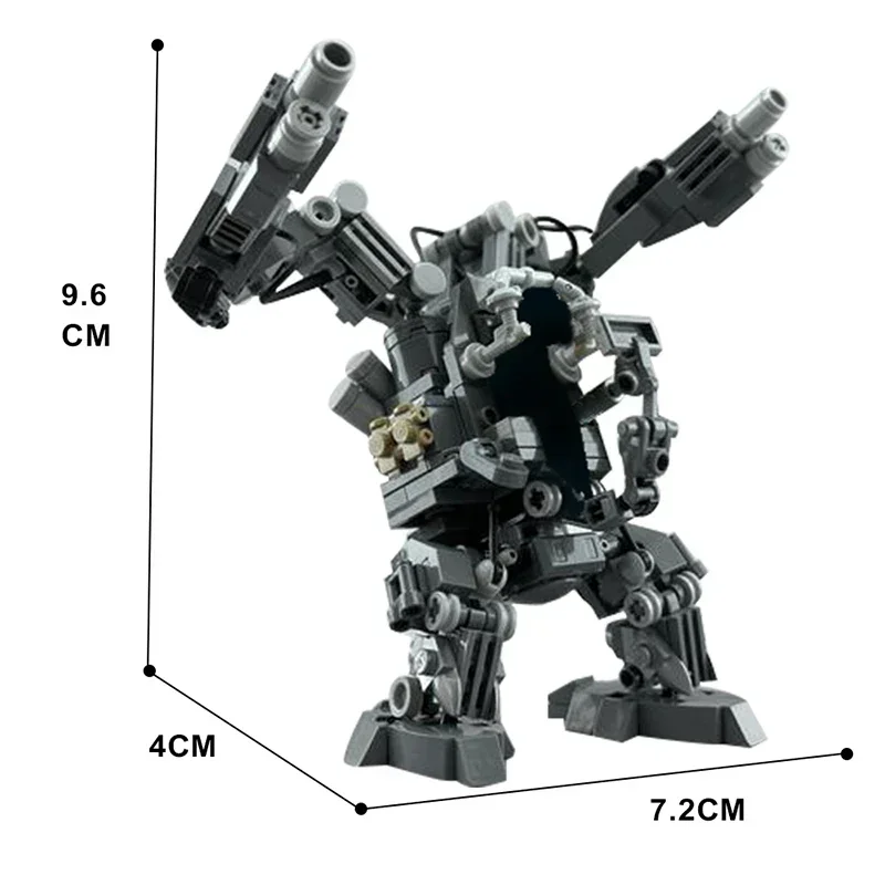 Конструктор MOC из фильма матриксед робот APU Ideas Mech Боевой набор строительные блоки