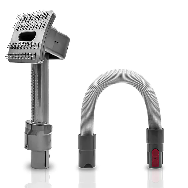 

Pet Grooming Vacuum Brush & Extension Vacuum Hose Compatible for Dyson V11 V10 V8 V7 Vacuum Cleaners