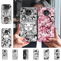 anime girl cartoon japan cute face phone case for redmi 9 5 s2 k30pro fundas for redmi 8 7 7a note 5 5a capa