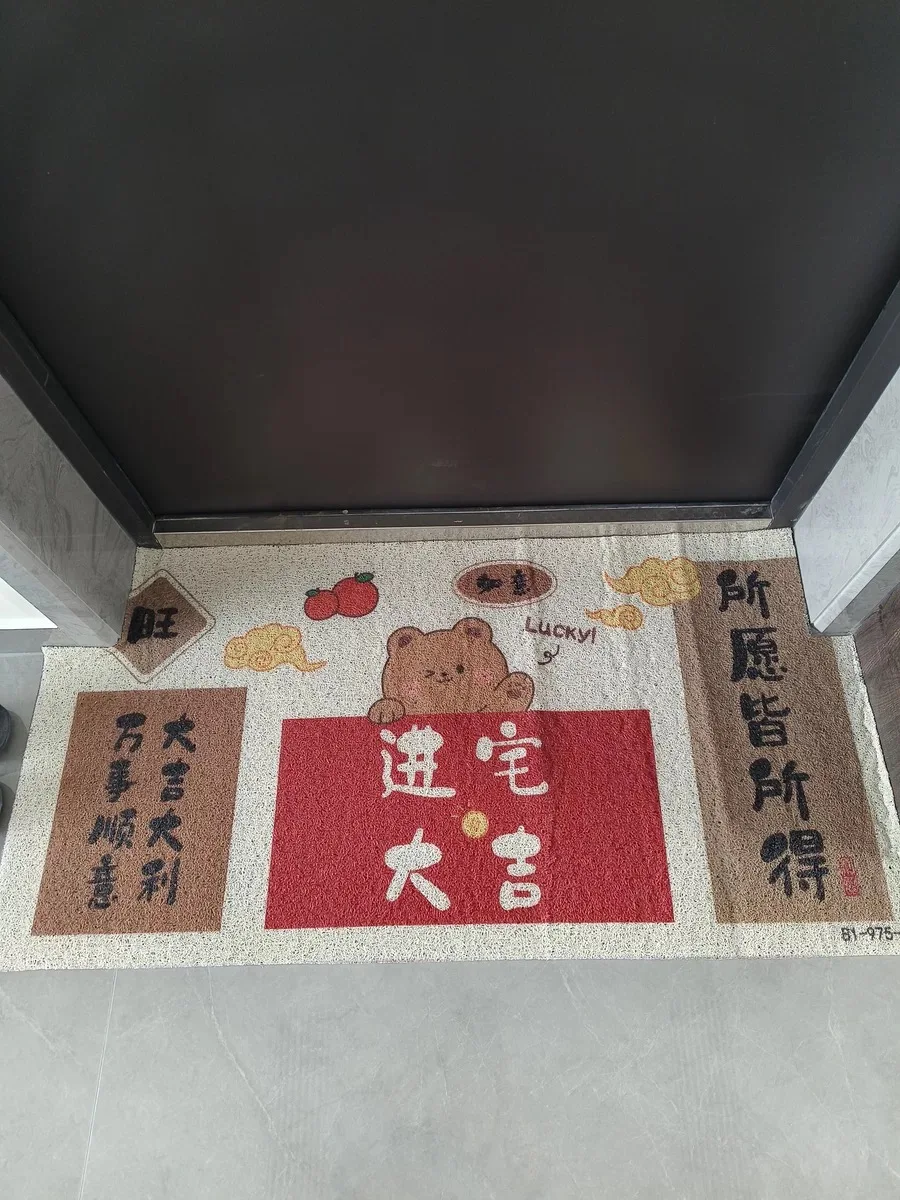 Alfombra antideslizante estilo lujoso tapete área grande decoración hogar sofá café dormitorio