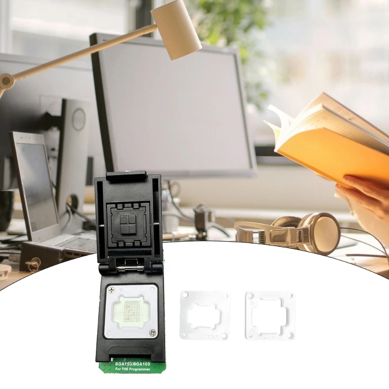 Адаптер EMMC BGA153/169 со сменными щупами для программаторов T48