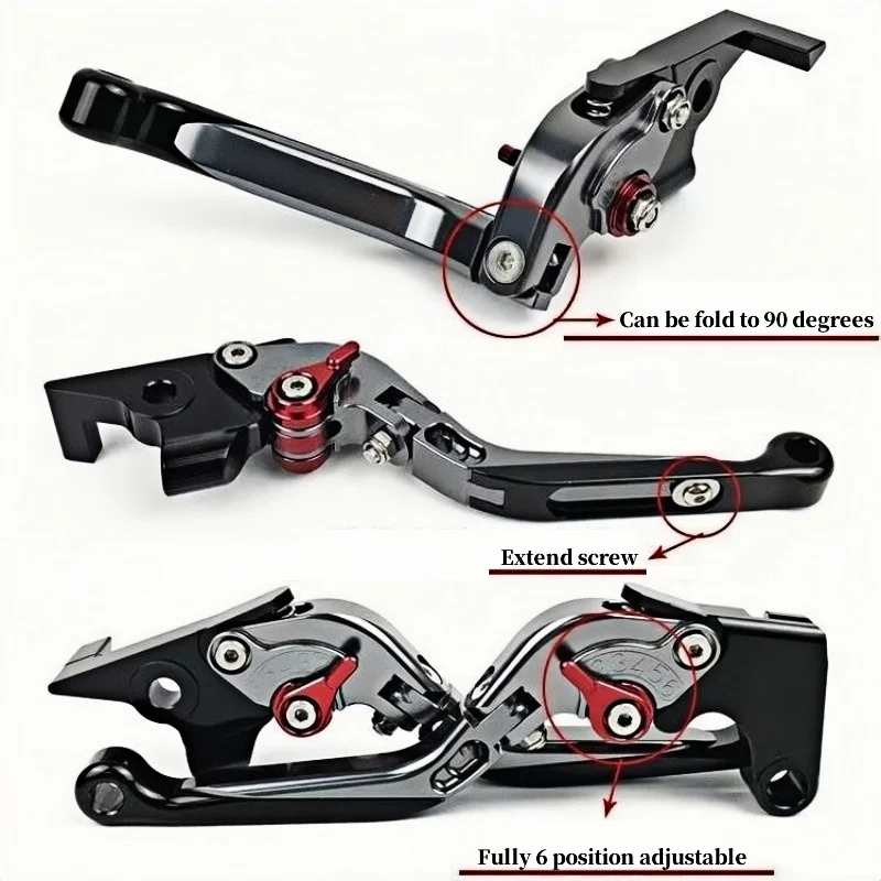 Фото Запчасти для мотоциклов, рычаги для Ducati Diavel/Carbon/XDiavel/S 2011-2022 1198/S/R 2009-11, набор тормозных рычагов, складной, регулируемый №4