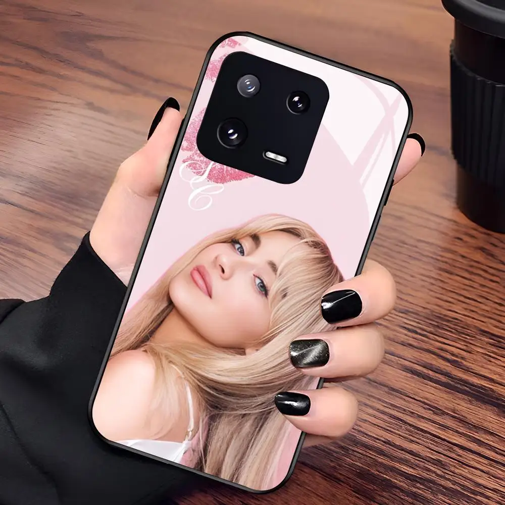 Фото Чехол для телефона Singer Sabrinas C-carpente-r для Xiaomi 15 14 13 12 Mi 11 X T Ultra Pro Lite 5G, черный, стеклянный №4