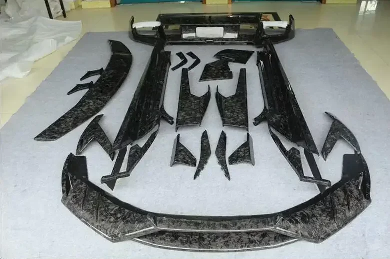 СПОЙЛЕР ЗАДНЕГО БАГАЖНИКА ИЗ УГЛЕРОННОГО ВОЛОКНА ПЕРЕДНЯЯ ГУБКА НАБОР