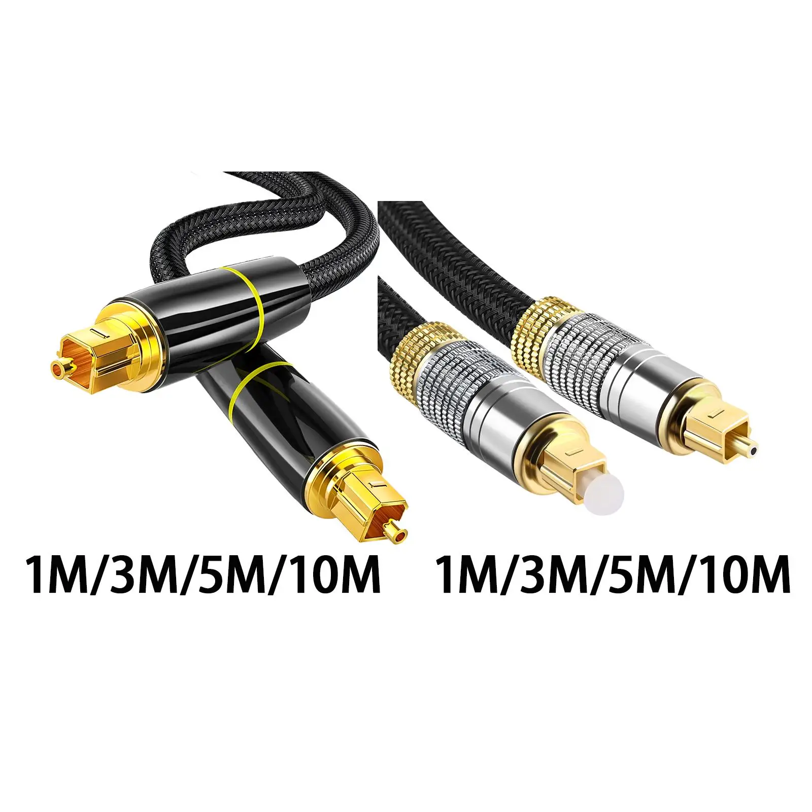 Digital Optical Audio Cable Male to Male SPDIF Speaker Wire for Soundbar Communication Network System Home Theatre Game Consoles