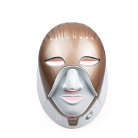 light therapy 7 color led mask photon rejuvenation pdt machines home use beauty toning device with neck for skin firming acne re