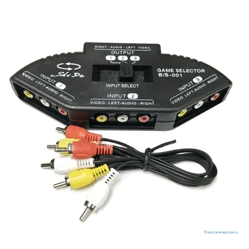 

Switch-Splitter AV-Switch Box AV-Audio Video Signal Switcher Selector Converter DropShipping