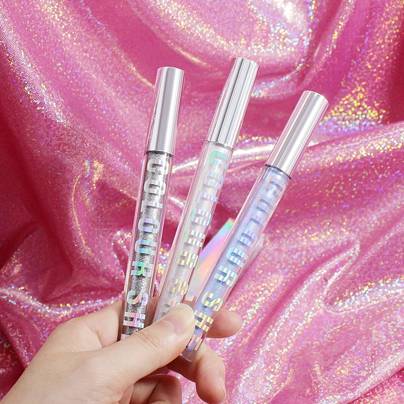 

3 Colors Diamond Shiny Mascara Waterproof Curling Volume Lash Extension Makeup Quick Dry Glitter Mascara for Eyelashes Cosmetics