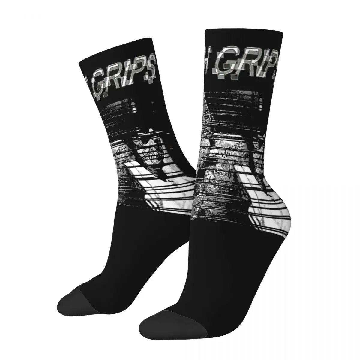 

Death Grips Socks Men's Women's Casual Socks High Quality Spring Summer Autumn Winter Stockings Gift