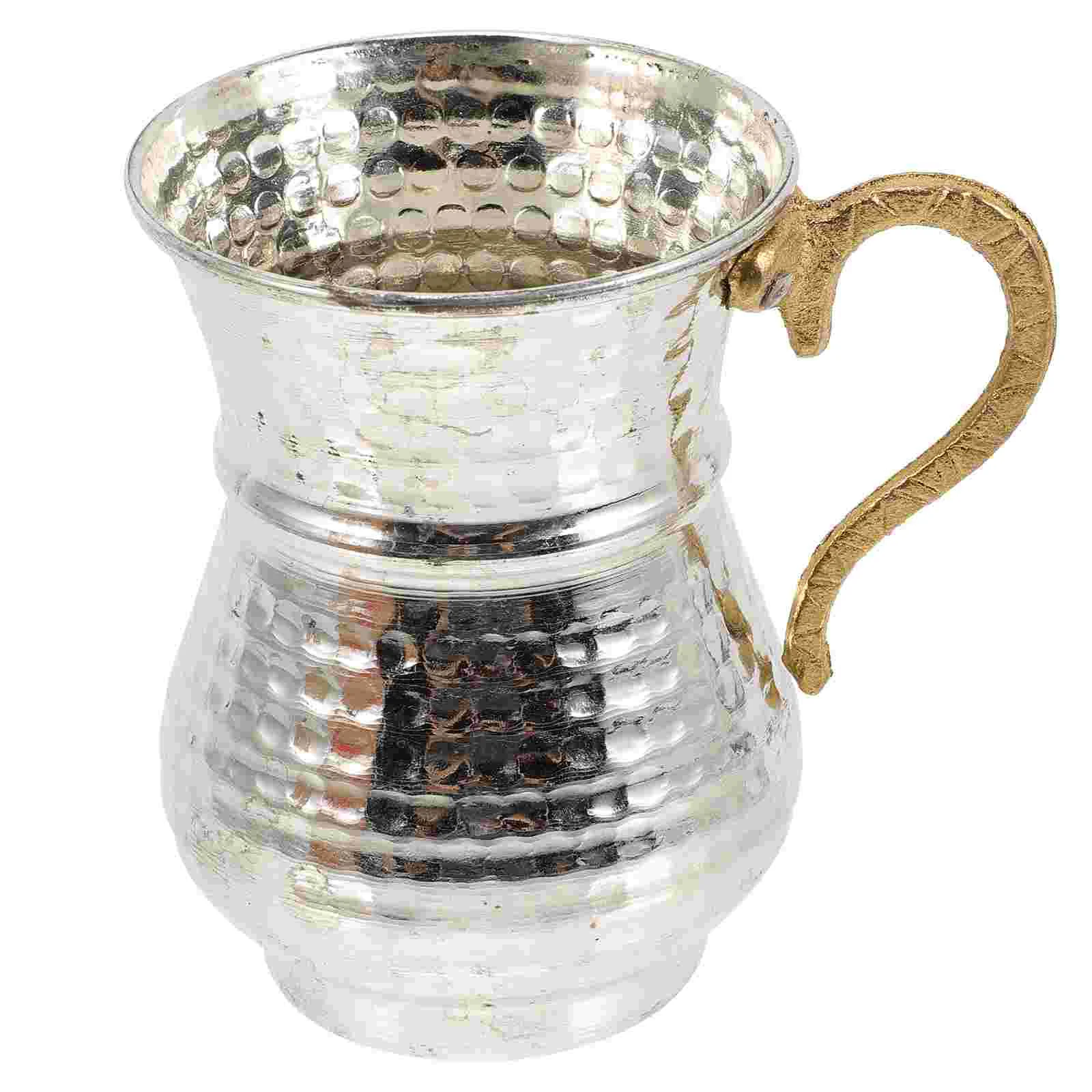 

Coffee Cup Frothingjug Dispenser Latte Pot Turkish Pitcher Cezve Maker Cappuccino Steam Pitchers Vintage Beverage Leakproof