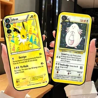 pokemon cards anime phone case for xiaomi redmi note 10 10s 10t 9 9s 9t 5g 8 8t pro case for redmi 10 9 9t 9a 9c 8 8a carcasa