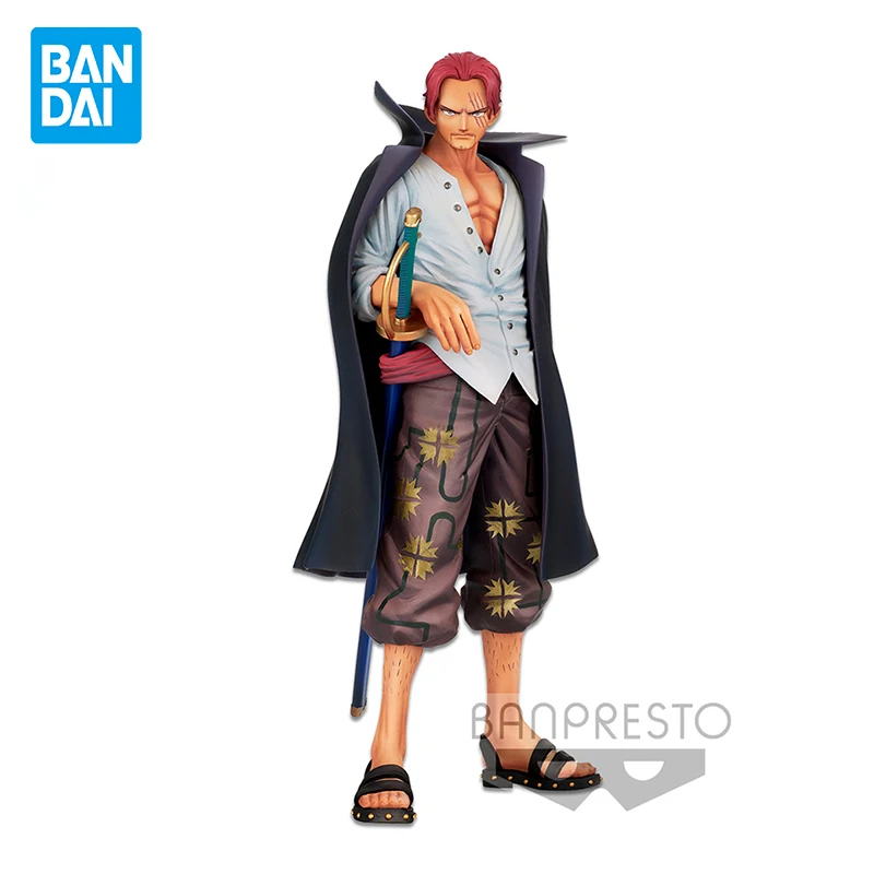 

Bandai Genuine One Piece Chronicle MSP Shanks PVC Action Figure Collection Model Doll Toys For Fans Friends Gifts