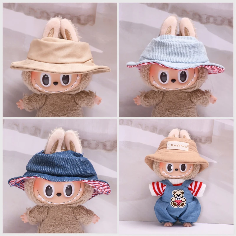 17 см милые мини-плюшевые куклы одежда пальто аксессуары корея Kpop Exo Labubu I II Idol