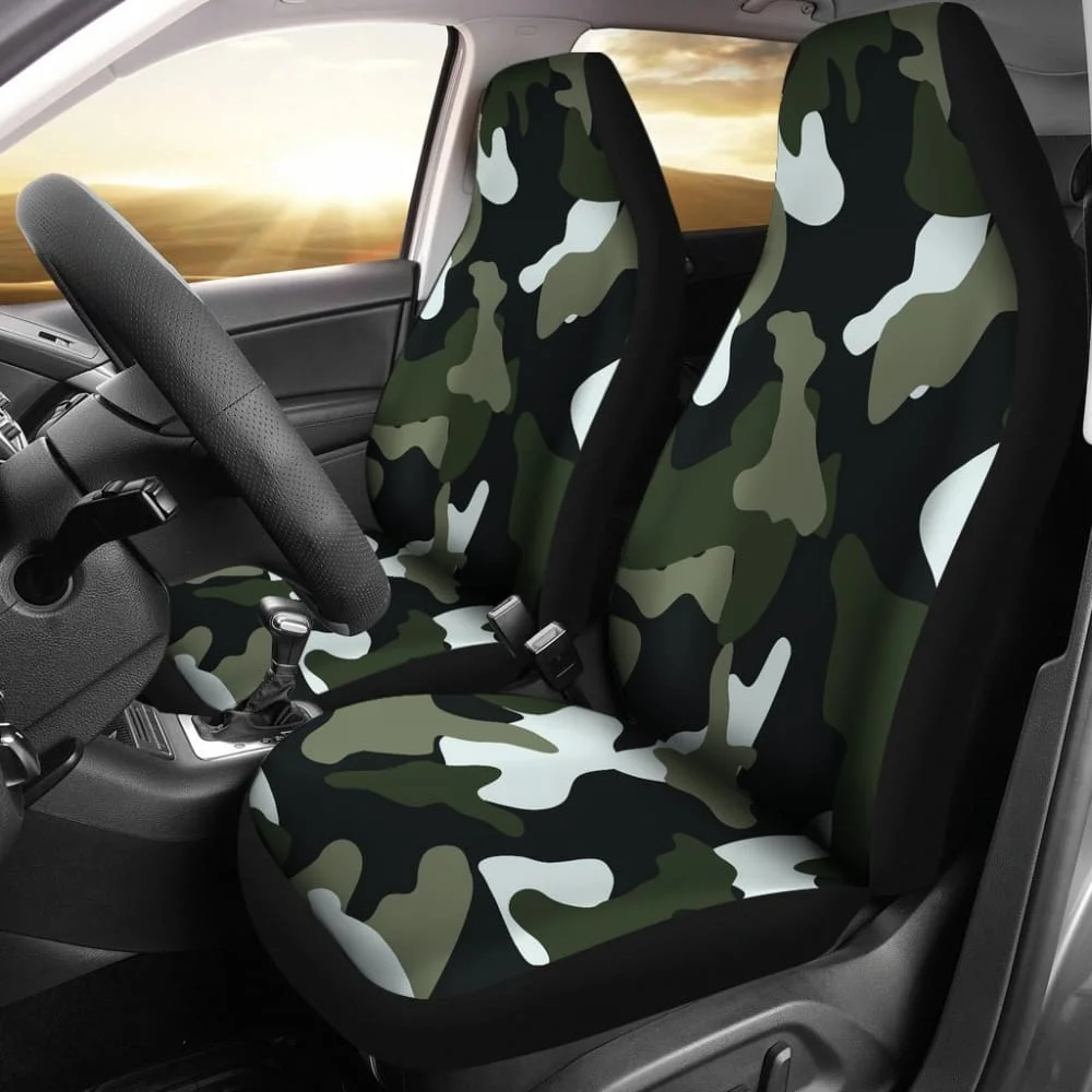 

Simply Army Car Seat Cover,Pack of 2 Universal Front Seat Protective Cover