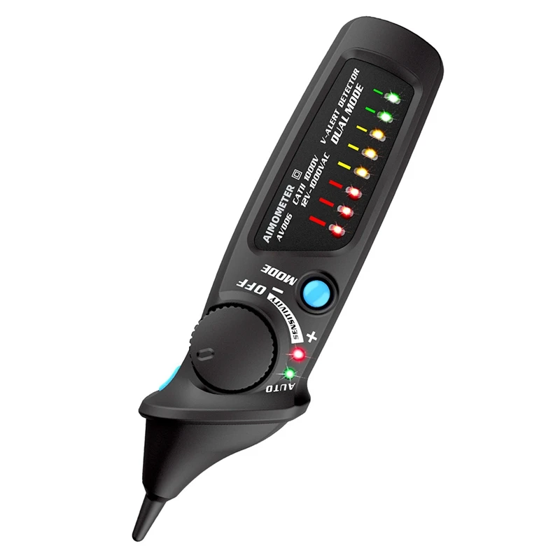 

BSIDE 1Set Indicator Smart Test Pencil Live/Phase Wire Breakpoint NCV Continuity Tester Black
