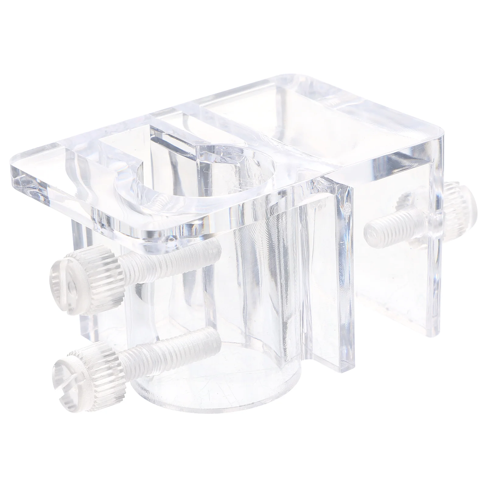 

Water Hose Holder Pipe Clamp Aquarium Clip Tube Acrylictank Fixing Fixation Sturdy Accessories Tools Accessory Transparent