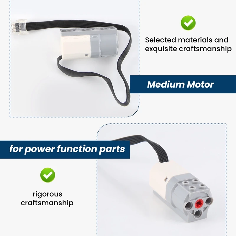 Детали для строительных блоков FBIL-5Pcs детали электрической мощности Wedo 2 0