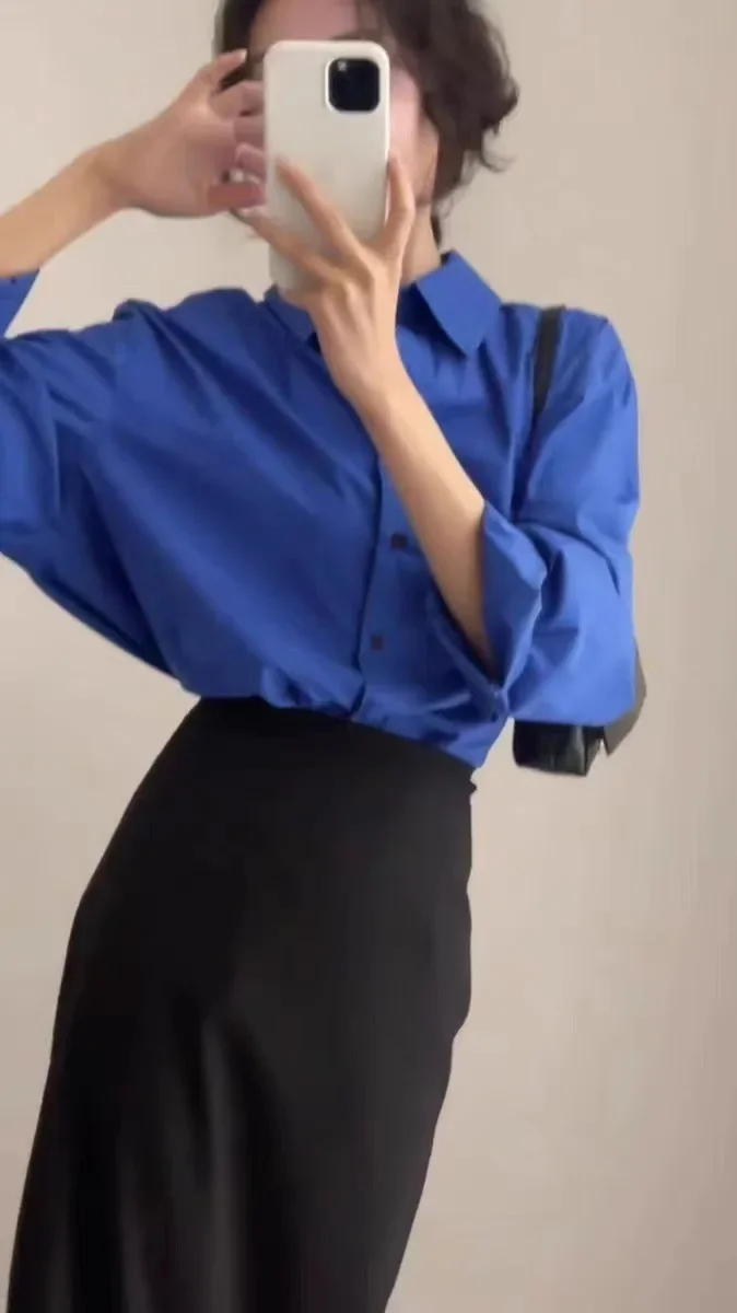 Spring 2023 New Women's Dry Run Elegant Clothing High-End Exquisite Shirt Dress Two-Piece Suit Professional