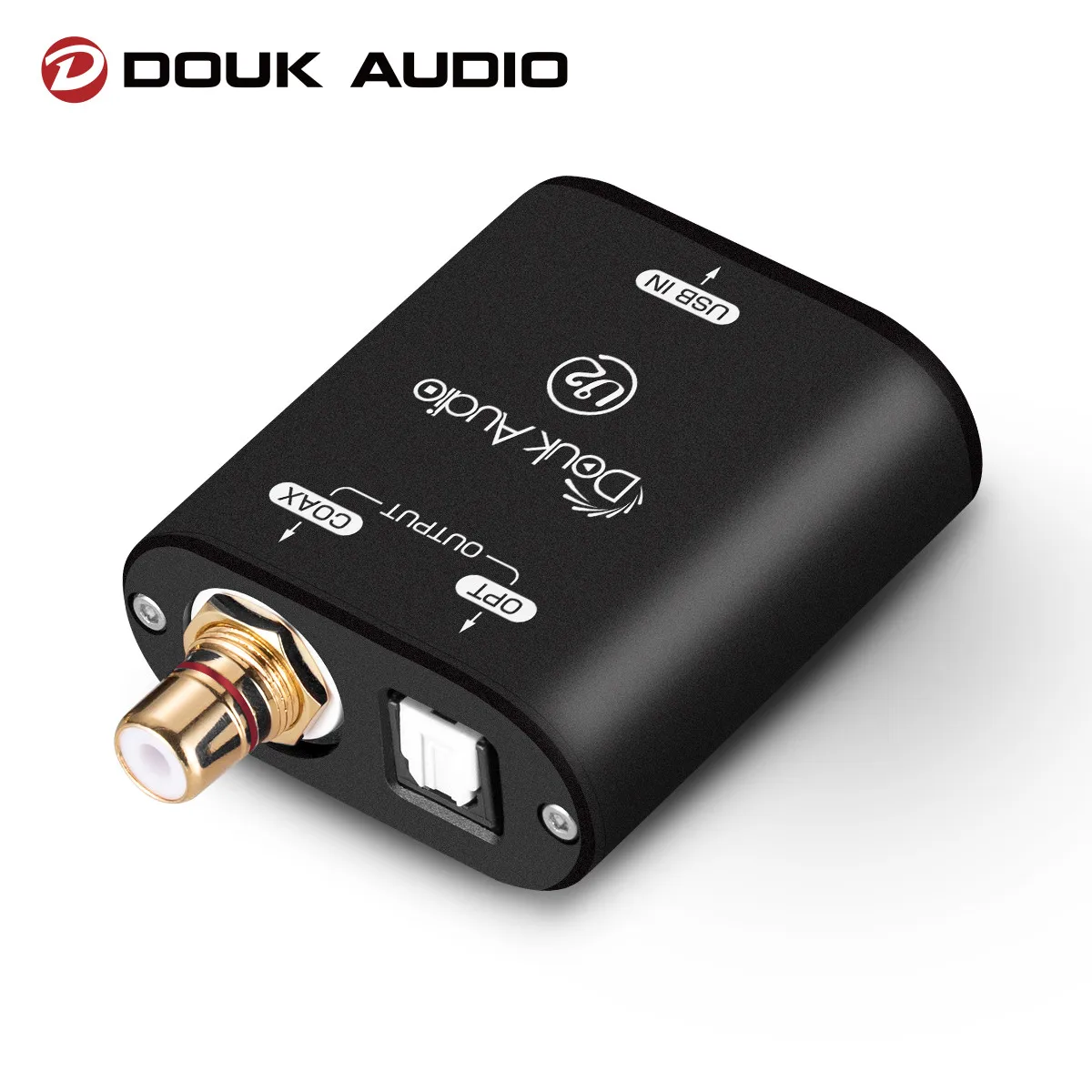 Коаксиальный Оптический Преобразователь Douk Audio U2 Mini XMOS XU208 USB в SPDIF цифровой