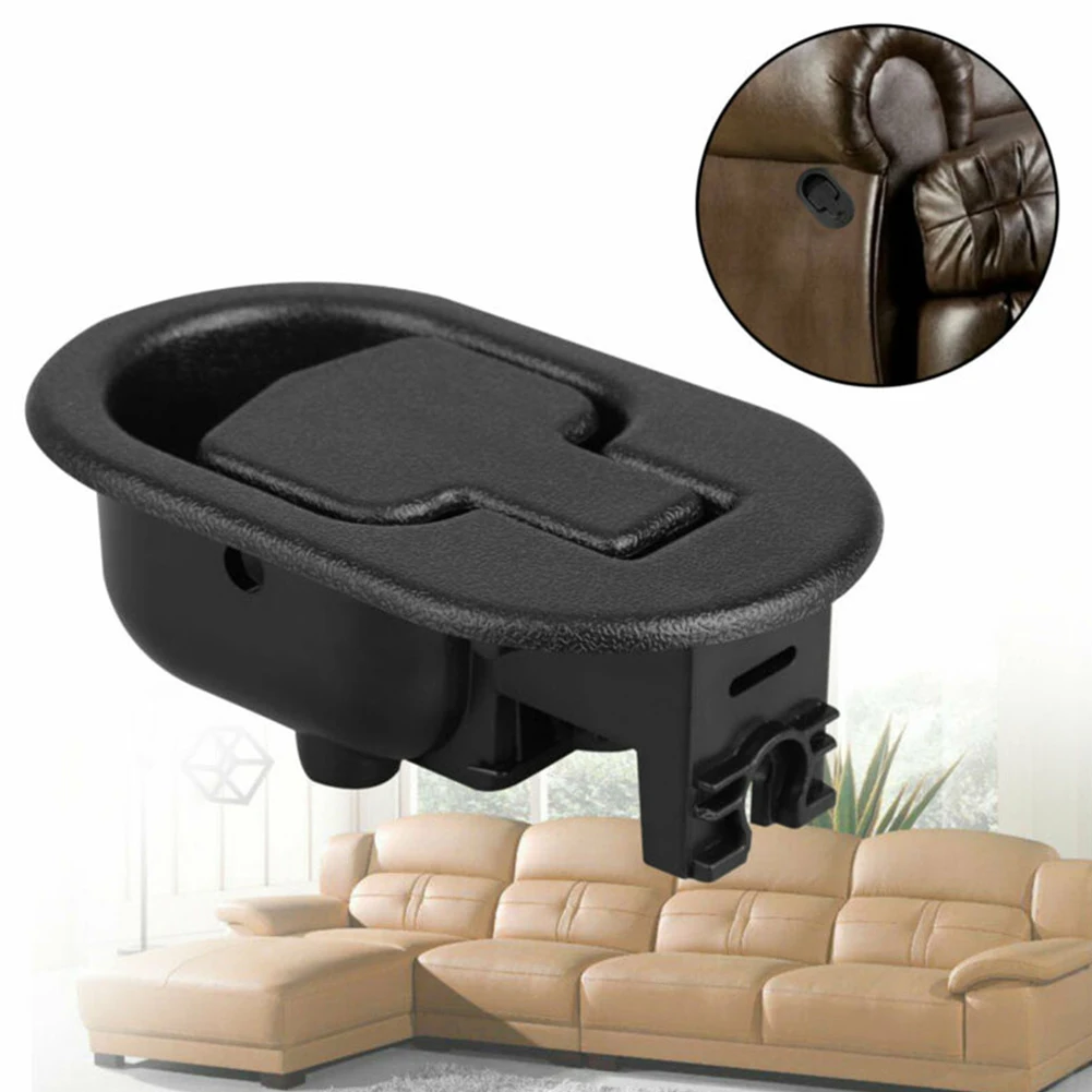 

Power Tool Parts Replacement Sofa Couch Release Recliners Chair Black Oval Pull Handle Lever ABS Hardware Sofas, Loveseats Chais
