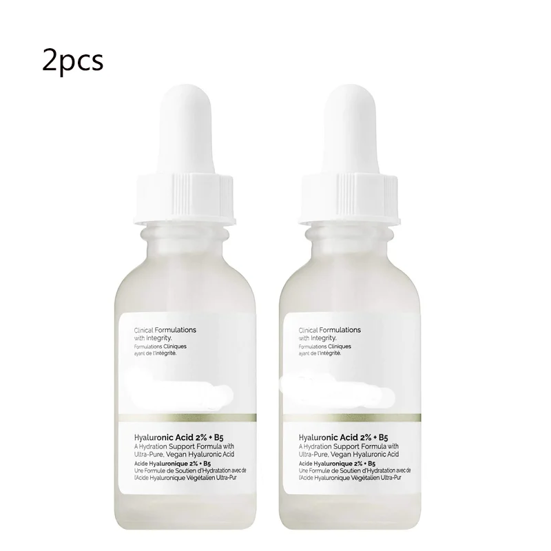 

2pcs Hyaluronic Acid 2% + B5 30ml Moisturizing Serum Original Skin Care Product Long-lasting Deep Moisturizing 30ml