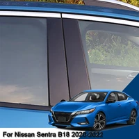 car styling car window pillar trim sticker middle bc column sticker external auto accessories for nissan sentra b18 2020 2022