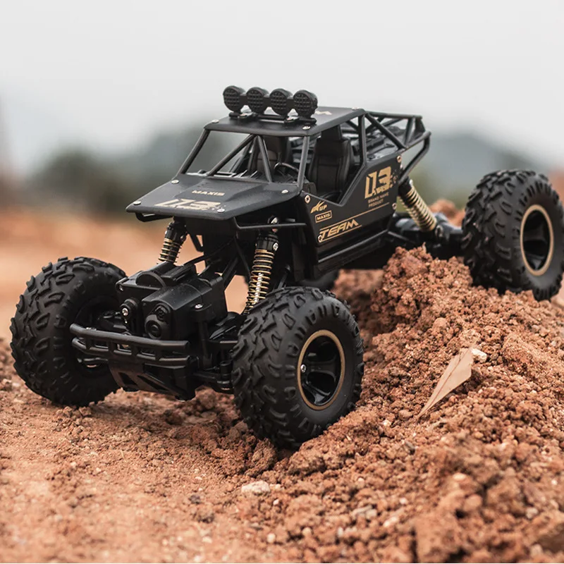 Игрушечный автомобиль Bigfoot, четыре колеса, дистанционное управление, 1:16 внедорожник, для скалолазания, из сплава