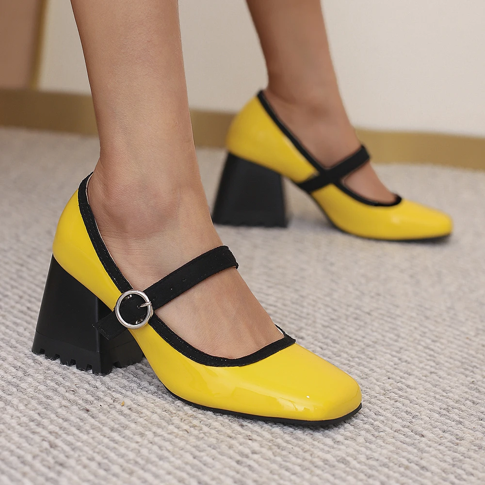 Woman Shoes 2023 New Fashion Retro Hollow Out Breathable Mary Jane Shoes Comfortable Soft Bottom Platform Shoes Zapatos De Mujer