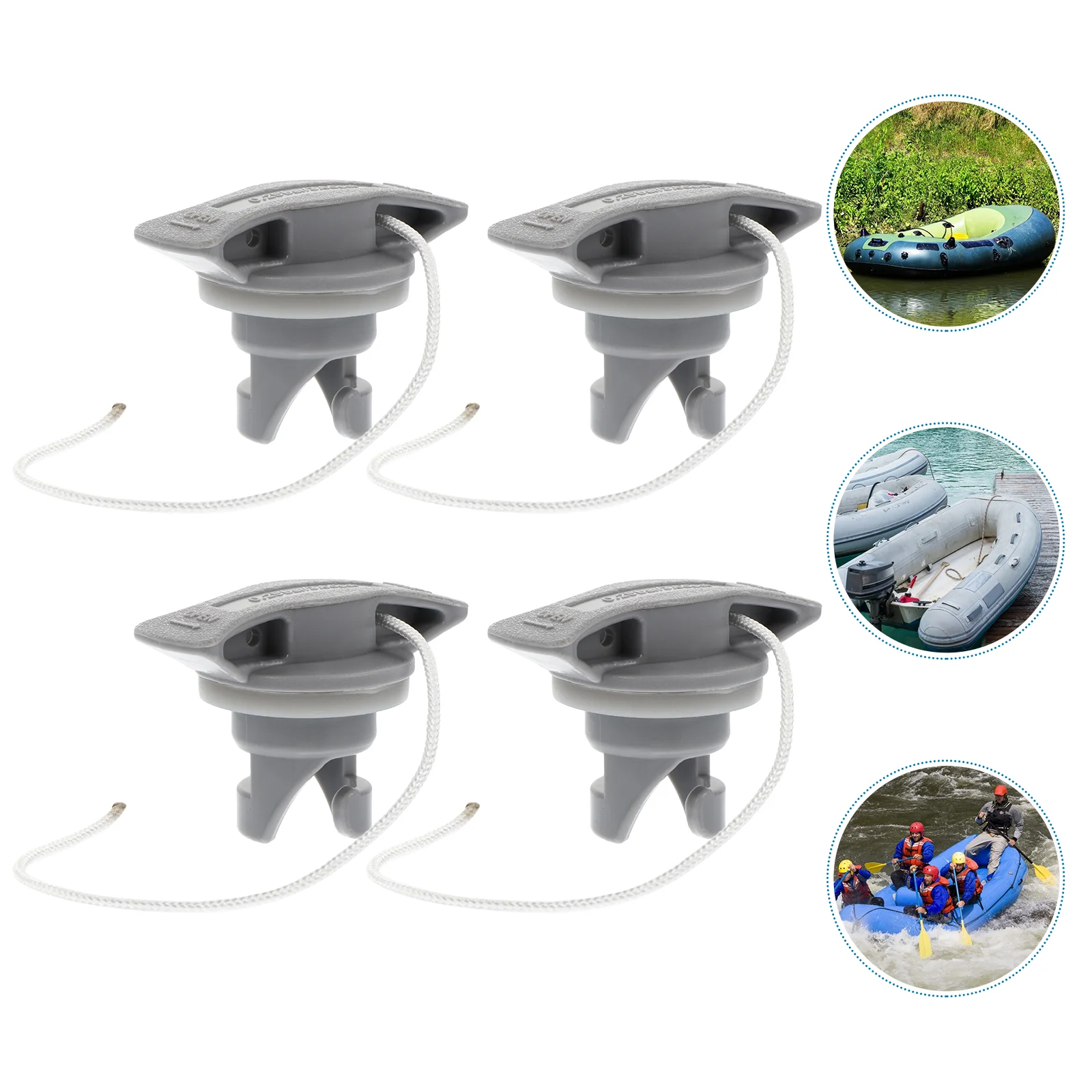 

Kayak Valve Caps Air Valve Covers Inflatable Boat Air Plugs Kayak Parts
