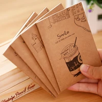 10pcs cute mini cartoon small notebook paper notebook student gift office school supplies