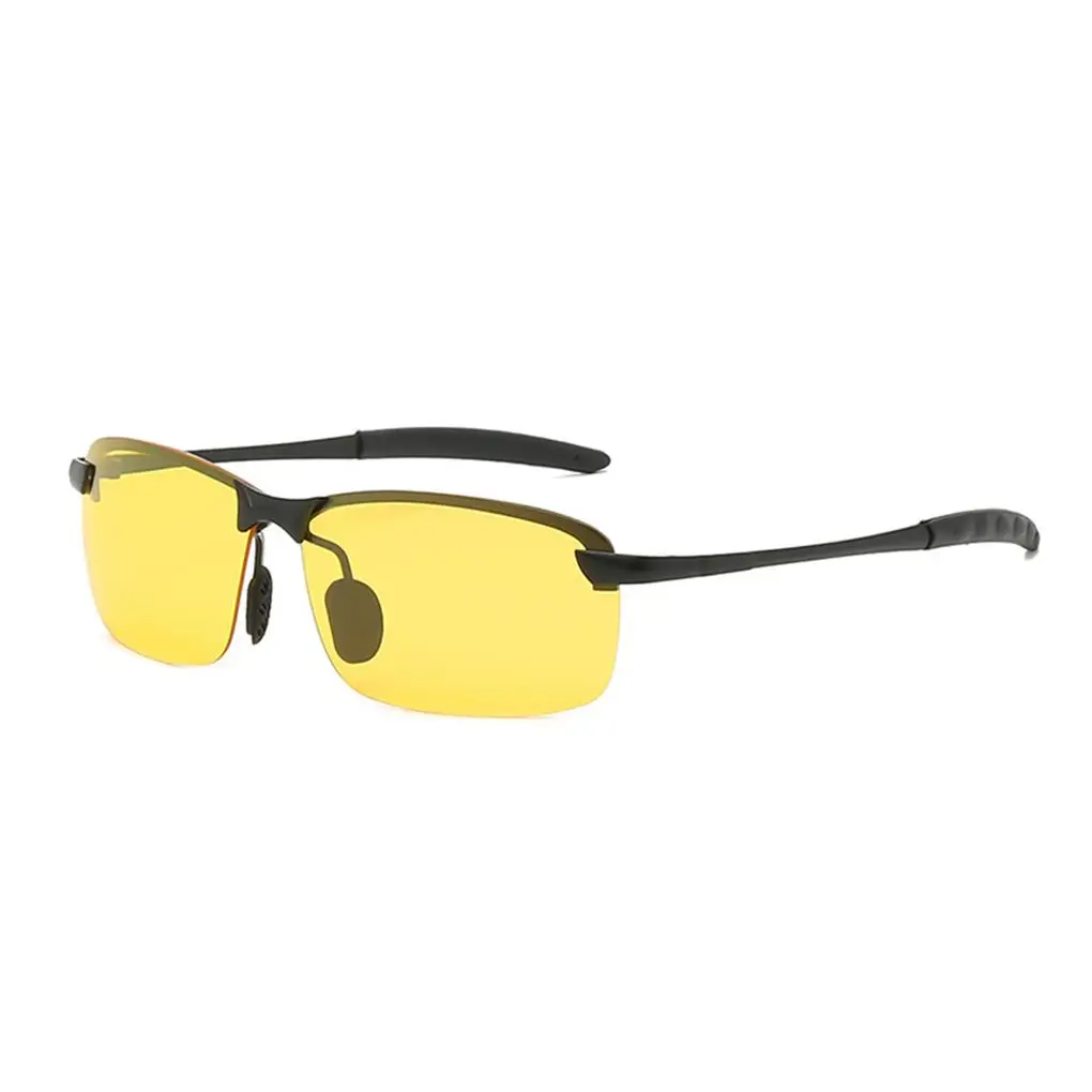 

1 пара металлических поляризованных очков для водителя с линзами TAC стильные модные очки унисекс для ночного видения очки