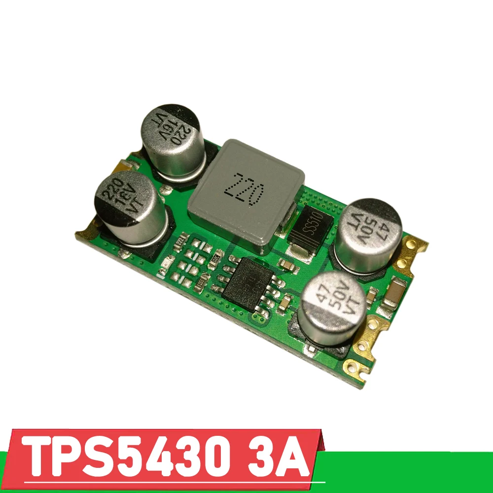 

95% TPS5430 3A DC-DC Buck Converter Module 5V- 36V 24V TO 3.3V 5V 12V Step-Down Voltage Regulator Raspberry Pi POWER board