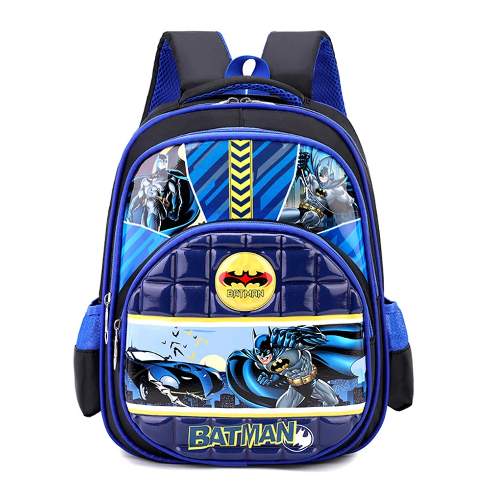 Детская Школьная Сумка С Изображением Супергероя Человека-паука Милый Рюкзак 3D