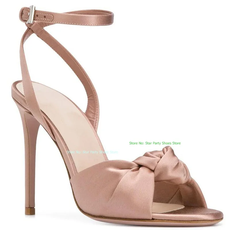 Босоножки женские с круглым носком удобные туфли на высоком каблуке модная обувь