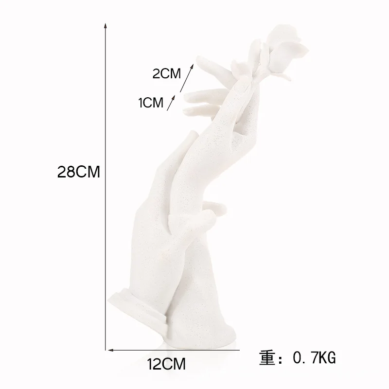 1PC Female Mannequin Hand Women Display Model Watches Rings Bracelets Necklace Jewelry Artwork Display Both Hands Sand Hand