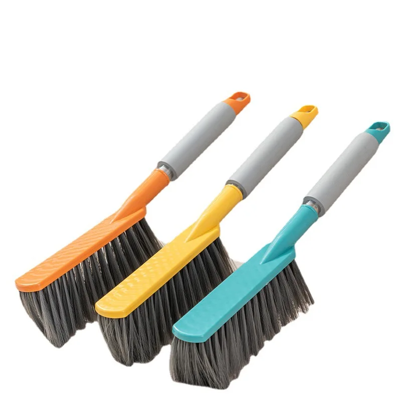 

Long Handle Cleaning Brush Bedroom Mattress Soft Bristle Broom Cleaning Dust Removal Sofa Carpet Brush Househould Cleaning Tools