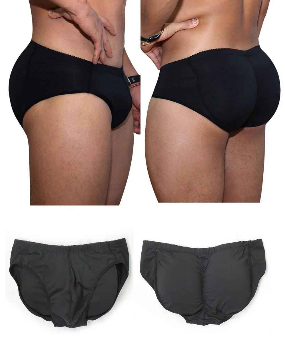 Men's Hip Panties Fake Ass Underwear With Protruding Front And Protruding Back Sexy Briefs
