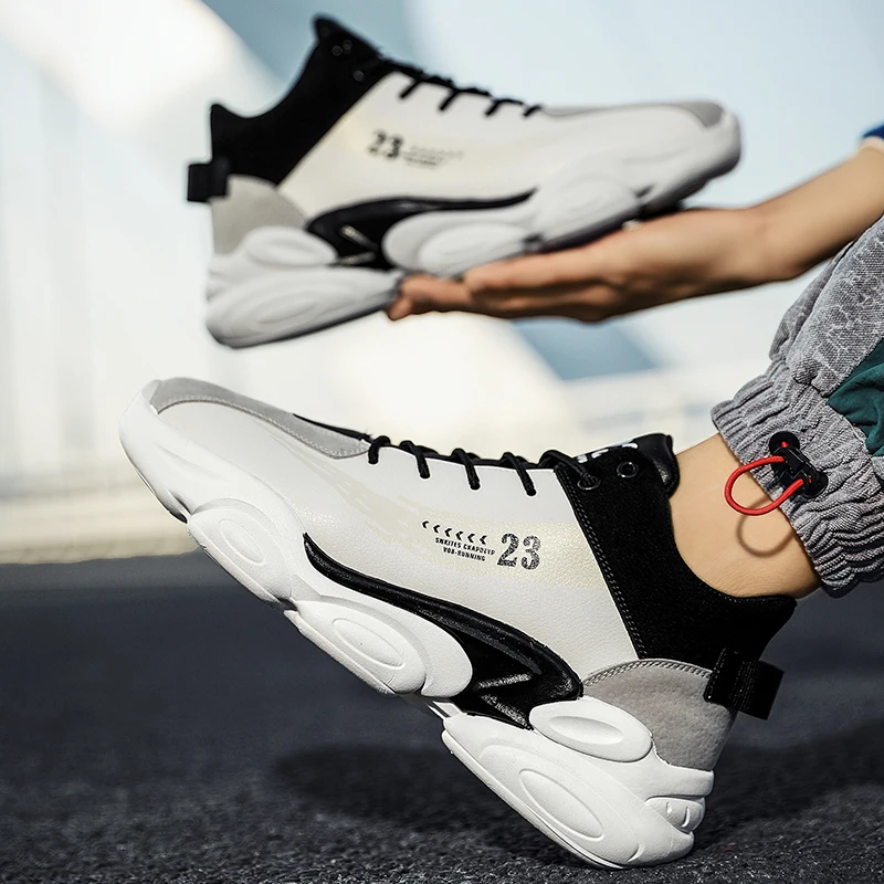 

Men Casual ShoesNew Lace-up All-match High Quality Breathable Shoes Men Fashion Sneakers Outdoor Trend Shoes Men Vulcanize Shoes